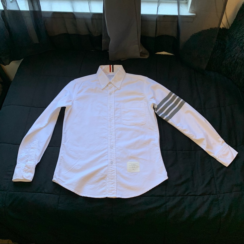 Thom Browne Classic Button Down Long-Sleeve Men’s L